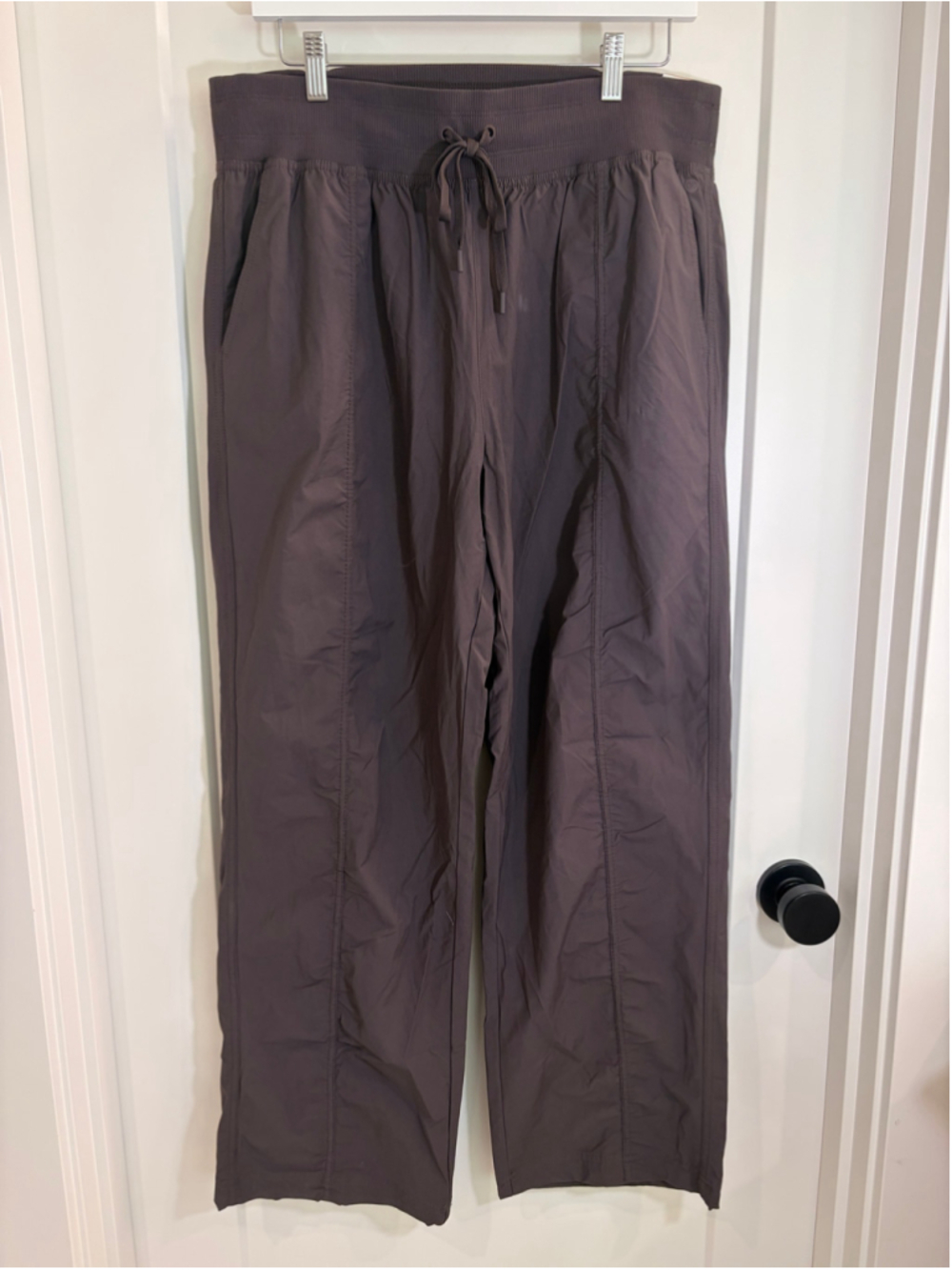 Women's CALIA Nyluxe Mid-Rise Convertible Wide Leg Jogger Pants Size L